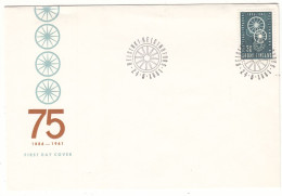 Finlande - Lettre FDC De 1961 - Oblit Helsinki - - Storia Postale