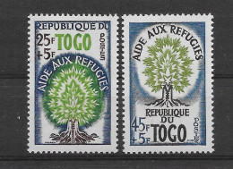 Togo 1960 Welt-Flüchtlingsjahr Mi.Nr. 283/84 ** - Togo (1960-...)