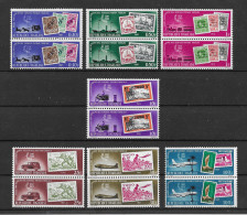 Togo 1963 Briefmarken Mi.Nr. 356/61 Kpl. Satz Senkr. Paare ** - Togo (1960-...)