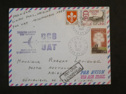 BY12 FRANCE  BELLE  LETTRE  1960  1ER VOL PARIS A  ABIDJAN  COTE D IVOIRE ++    +AFF. PLAISANT ++ - First Flight Covers