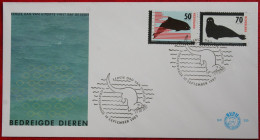 FDC E230 230 Bedreigde Dieren NVPH 1338-1339 1985 Without Address NEDERLAND NIEDERLANDE NETHERLANDS - FDC