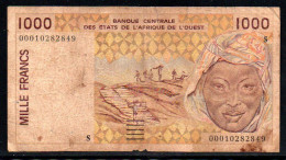 559-Guinée-Bissau 1000fr 2001 000 - Guinea-Bissau