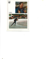 Postcard Unused - Sport - Figure Skating - Tatiana Averina Speed Skating Champion Multiple And World Record Holder - Pattinaggio Artistico