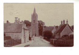 DH1544 - LINCOLNSHIRE - 1908 STREET SCENE W. CURCH - RPPC - Other & Unclassified