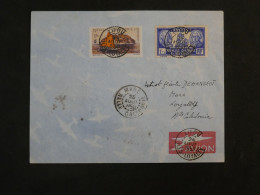 BY12 NOUVELLE CALEDONIE BELLE  LETTRE  RR  1950   PETIT BUREAU LIFOU   +AFF. INTERESSANT ++ - Storia Postale