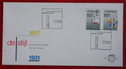 FDC De Stijl NVPH Nr. 210; Michel Nr 1234-1235; 1983 -  NEDERLAND / NIEDERLANDE / NETHERLANDS - FDC