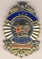 Armenia.Police Officer Insignia At Service Cap. Department Of Emergency. - Police & Gendarmerie