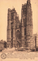 BELGIQUE - Bruxelles - Eglise Des SS, Michel Et Gudule - Carte Postale Ancienne - Monumenti, Edifici