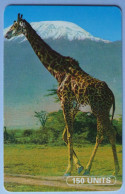 TANZANIA - Chip - TTCL - Giraffe - 150 Units - Used - Tanzanie