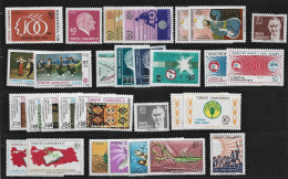 TURKEY STAMPS  - 1981 PART YEAR SET HIGH CATALOGUE VALUE - UMM - Nuovi