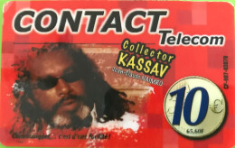 ANTILLES FRANCAISES  -   Collector Kassav  -  CONTACT Telecom  -  10 E. - Antillas (Francesas)