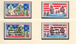 WALLIS   LUXE NEUF SANS CHARNIERE  190/191+208/209 BICENTENAIRE USA WASHINGTON LA FAYETTE - Unused Stamps