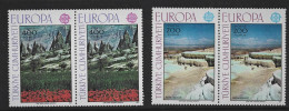 1977 - -  TURKISH  STAMPS - UMM  EUROPA - TWO STAMPS - 1977