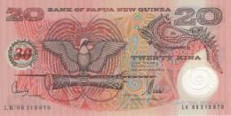 PAPUA NEW GUINEA 20 Kina 2005 UNC, P-27 Polymer 30th Commemorative - Papua New Guinea