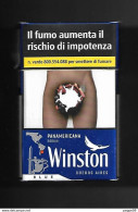 Tabacco Pacchetto Di Sigarette Italia - Winston Panamerica Edition ( Vuoto ) - Porta Sigarette (vuoti)