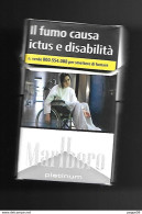 Tabacco Pacchetto Di Sigarette Italia - Malboro Platinum Da 20 Pezzi ( Vuoto ) - Empty Cigarettes Boxes