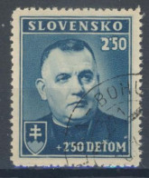 Slovaquie 1939 Mi 69 (Yv 38), Obliteré - Used Stamps