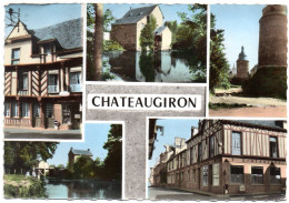 ILLE & VILAINE - Dépt N° 35 = CHATEAUGIRON = CPSM éditions CHAUVEL écrite 1965 = Chateau Moulin Hotel Cheval Blanc - Châteaugiron