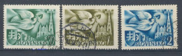 Slovaquie 1942 Mi 102-4 (Yv 74-6), Obliteré - Used Stamps