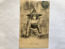 CPA Birmanie Jeune Fille Birmane - Myanmar (Burma)