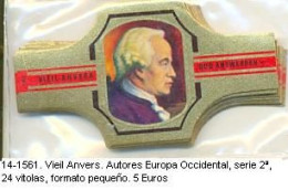 Vitolas Anvers. Autores Europa Occidental, Serie 2ª. 14-1561 - Bagues De Cigares