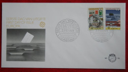 FDC E175 175 EUROPA CEPT NVPH 1179-1180 1979 Without Address NEDERLAND NIEDERLANDE NETHERLANDS - FDC