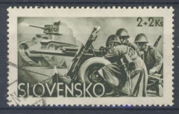 Slovaquie 1943 Mi 123 (Yv 89), Obliteré - Gebruikt