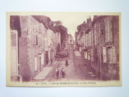 2023 - 1828  AUCH  (Gers)  :  L'une Des Montées De La Ville  -  La Rue D'ETIGNY  (sépia )  XXX - Auch