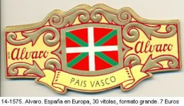 Vitolas Alvaro. España En Europa. 14-1575 - Bagues De Cigares