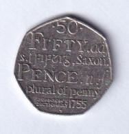 GREAT BRITAIN-2005-FIFTY PENCE-CIRCULATED-AS SCAN. - 50 Pence