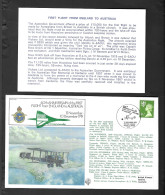 GB 1979 60th Anniv Of 1st Flight From England To Australia (FF10) Cover - 1971-1980 Decimal Issues