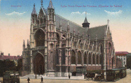 BELGIQUE - Bruxelles - Eglise Notre Dame Des Victoires (Quartier Du Sablon) - Colorisé - Carte Postale Ancienne - Monuments