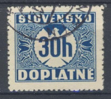 Slovaquie 1939 Mi P  4 (Yv TT 4), Obliteré - Used Stamps