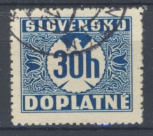 Slovaquie 1939 Mi P  4 (Yv TT 4), Obliteré - Gebraucht