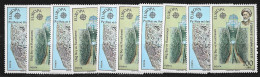 1983 -   TURKISH  STAMPS - UMM  EUROPA - 5 SETS OF STAMPS - Unused Stamps