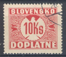 Slovaquie 1939 Mi P 11 (Yv TT 11), Obliteré - Used Stamps