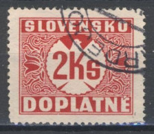 Slovaquie 1940 Mi P 21 (Yv TT 21), Obliteré - Used Stamps