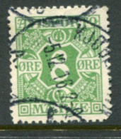 DENMARK 1914-15 Avisporto (newspaper Accounting Stamps) Perf. 14:14½  8 Ø. Used.  Michel 11 - Usado