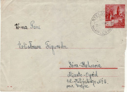 POLAND GENERAL GOVERNMENT 1943 COVER  MiNr U 2/02  SENT FROM STERDYN TO GÓRA KALWARIA - General Government