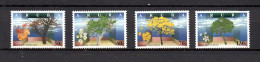 Aruba 1997 Set Trees/Baume Stamps (Michel 208/11) Nice MNH - Curaçao, Nederlandse Antillen, Aruba