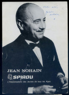 Autographe Original Jean Nohain Présentateur Télévision     JUI23-03 - Television & Internet