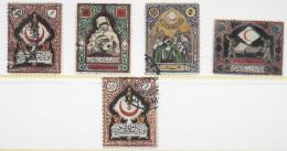1924 -   TURKISH  STAMPS - USED RED CRESCENT - STAMPS - Gebraucht