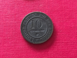 Münze Münzen Umlaufmünze Belgien 10 Centimes 1862 - 10 Cents