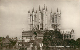 England Lincoln Cathedral From Southwest - Lincoln