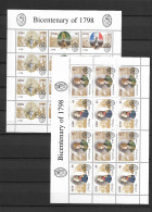 1998 MNH Ireland Mi 1063-67  Postfris** - Hojas Y Bloques