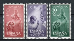 Fernando Poo 1961. Edifil 196-98 X 2 ** MNH - Fernando Po