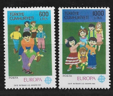 1989 - -  TURKISH  STAMPS - UMM  EUROPA - SINGLE SET - Unused Stamps