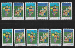 1989 - -  TURKISH  STAMPS - UMM  EUROPA - 6 SETS - Nuovi