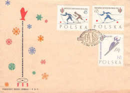 POLAND - FDC 1962 SKI Mi 1294-1296 / 2081 - FDC