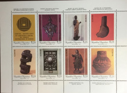Argentina 1987 Museum Exhibits Sheetlet MNH - Ongebruikt